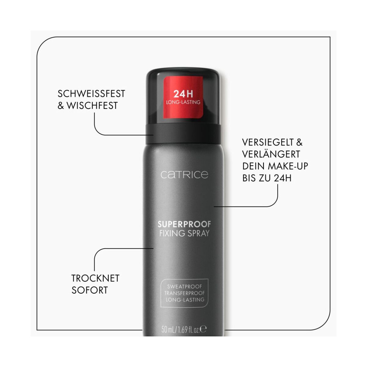 Fondotinta & primer Superproof Setting Spray - Catrice - Modalova