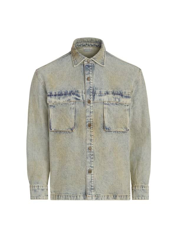 Camisa Vaquera Corte Regular - Guess - Modalova