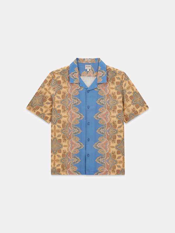 Camisa Estampada - Guess - Modalova