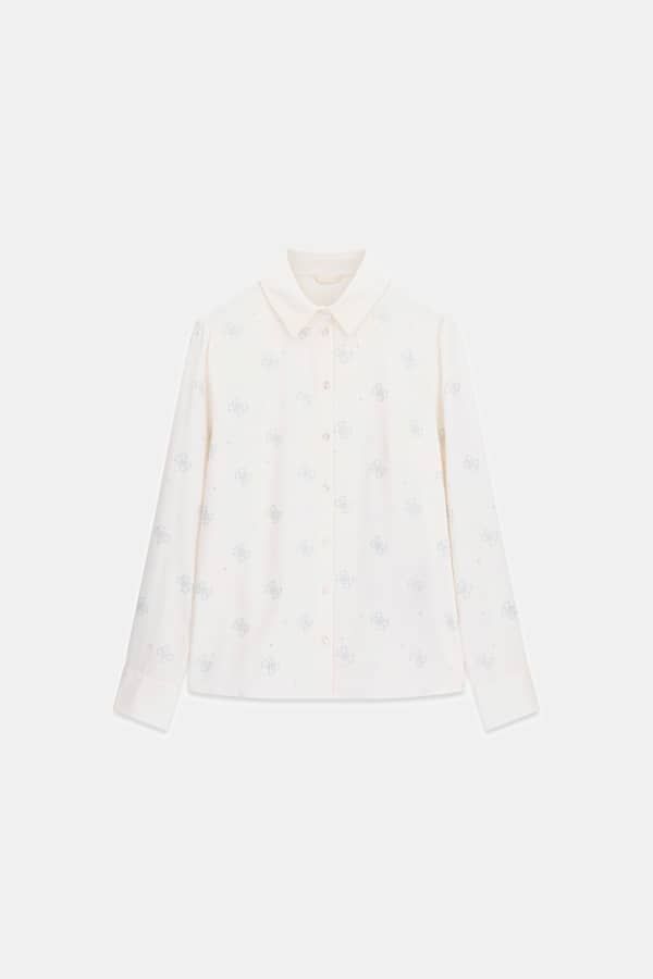 Camisa Con Logotipo 4G - Guess - Modalova