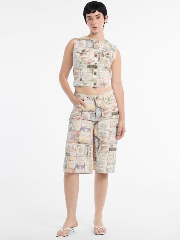 Bermudas Vaqueras - Guess - Modalova