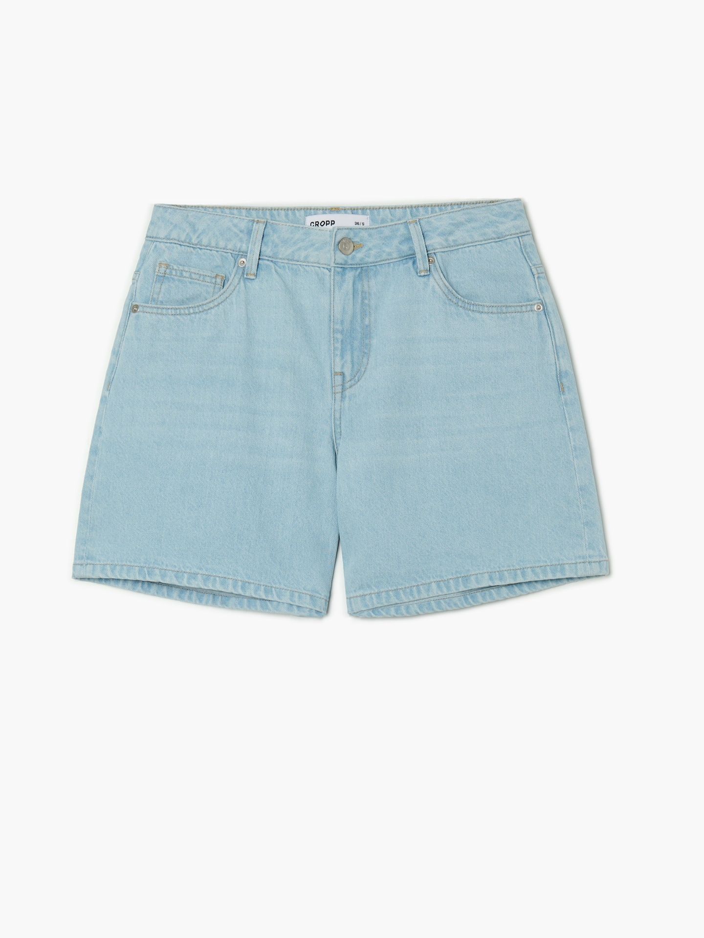 Cropp - Bermudas vaqueras - Azul - Cropp - Modalova