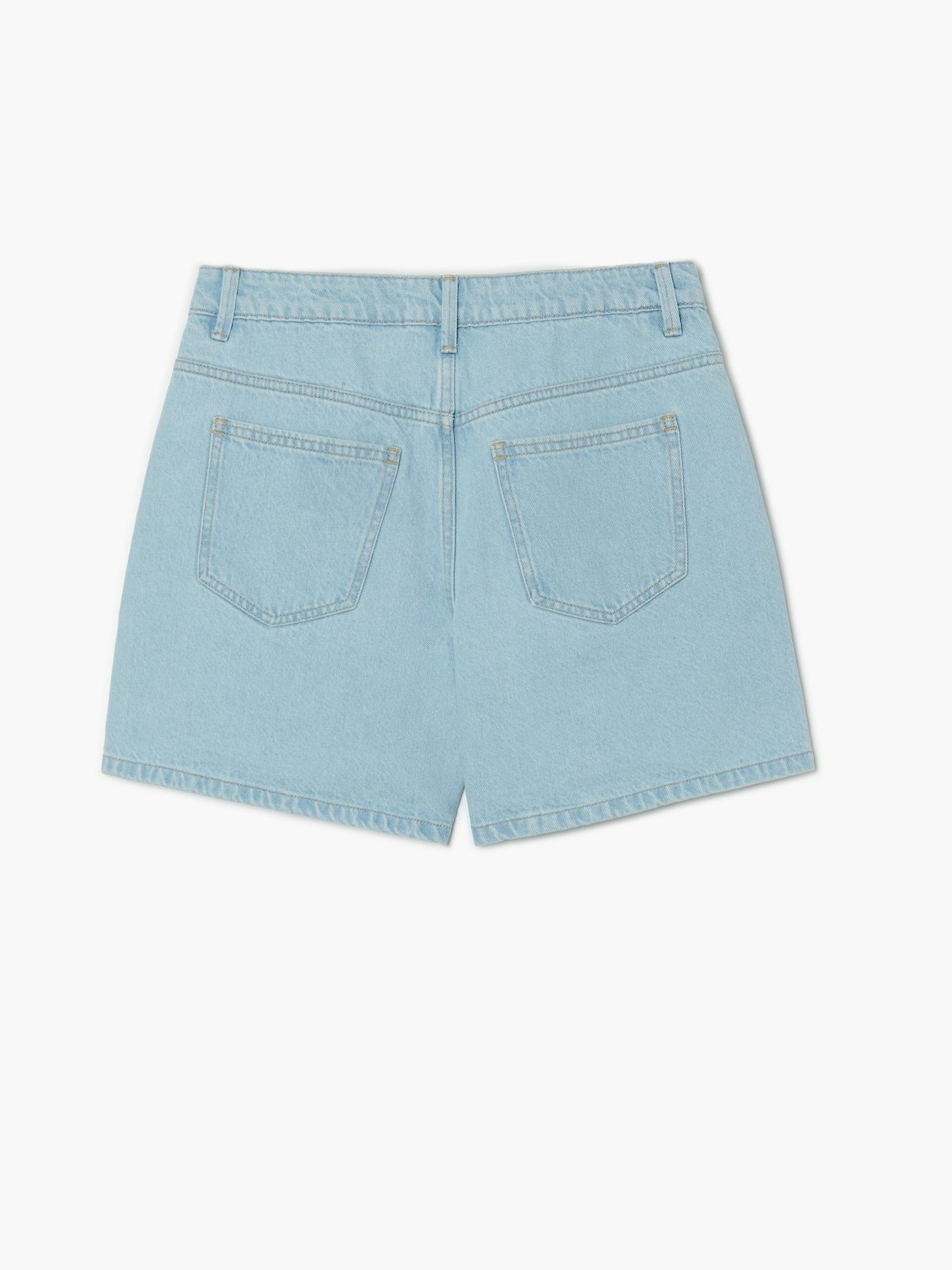 Cropp - Bermudas vaqueras - Azul - Cropp - Modalova