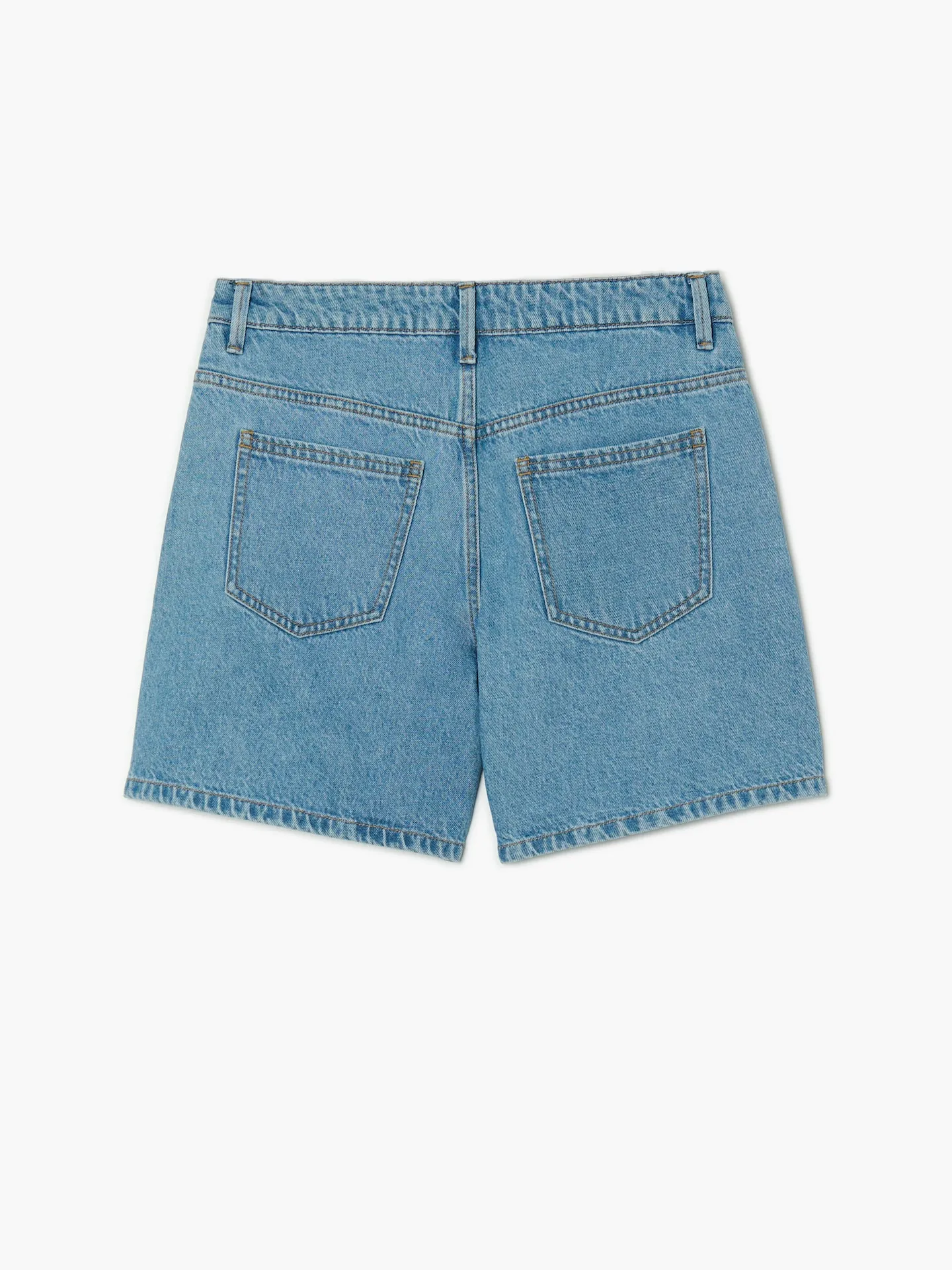 Cropp - Bermudas vaqueras - Azul - Cropp - Modalova