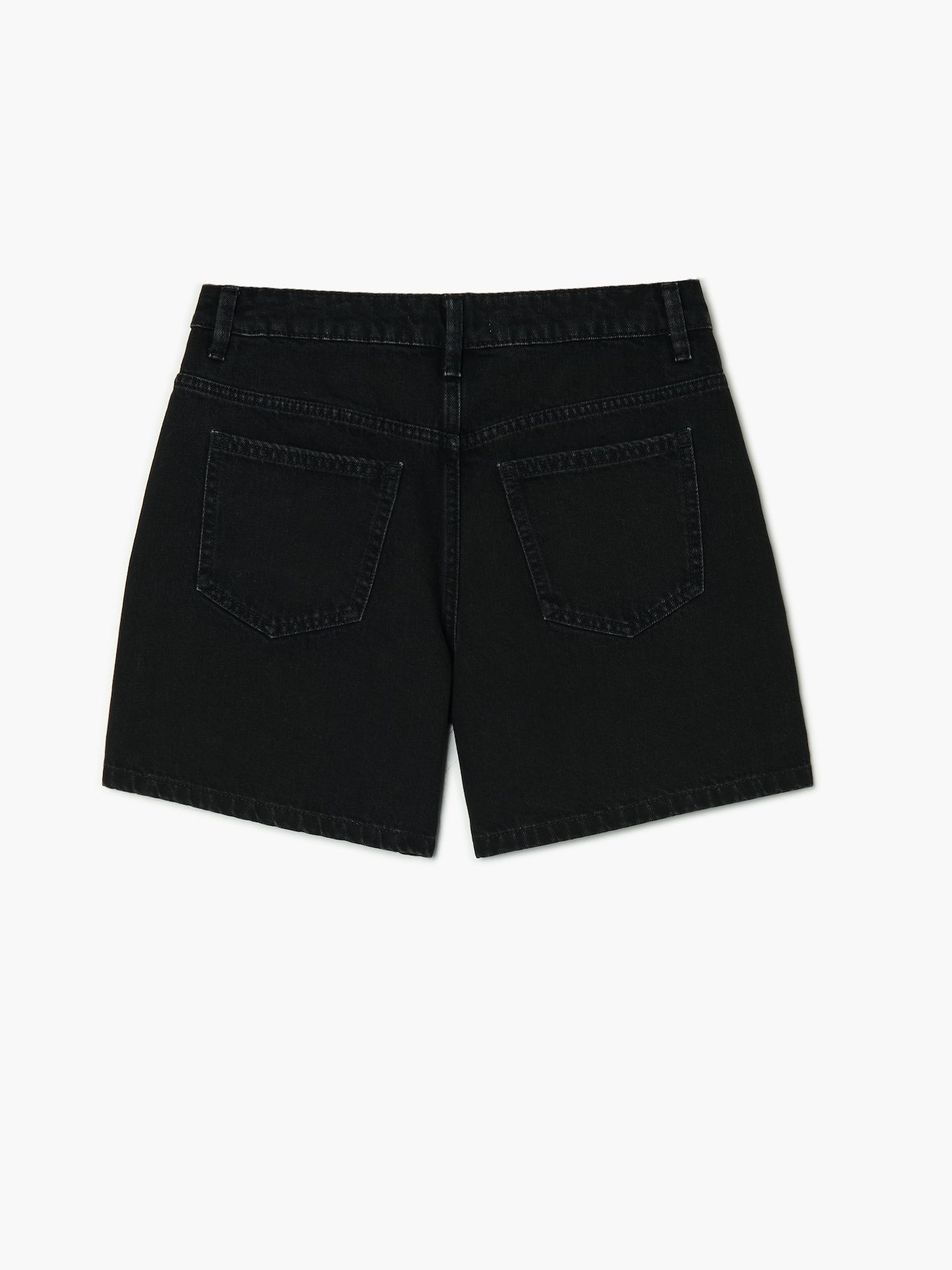 Cropp - Bermudas vaqueras - Negro - Cropp - Modalova