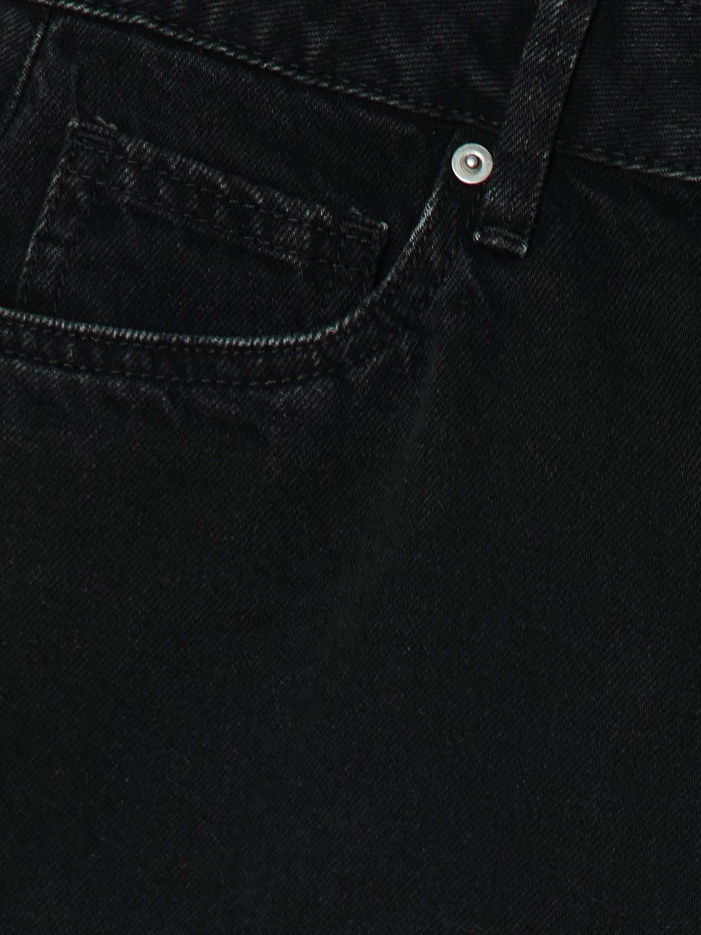 Cropp - Bermudas vaqueras - Negro - Cropp - Modalova