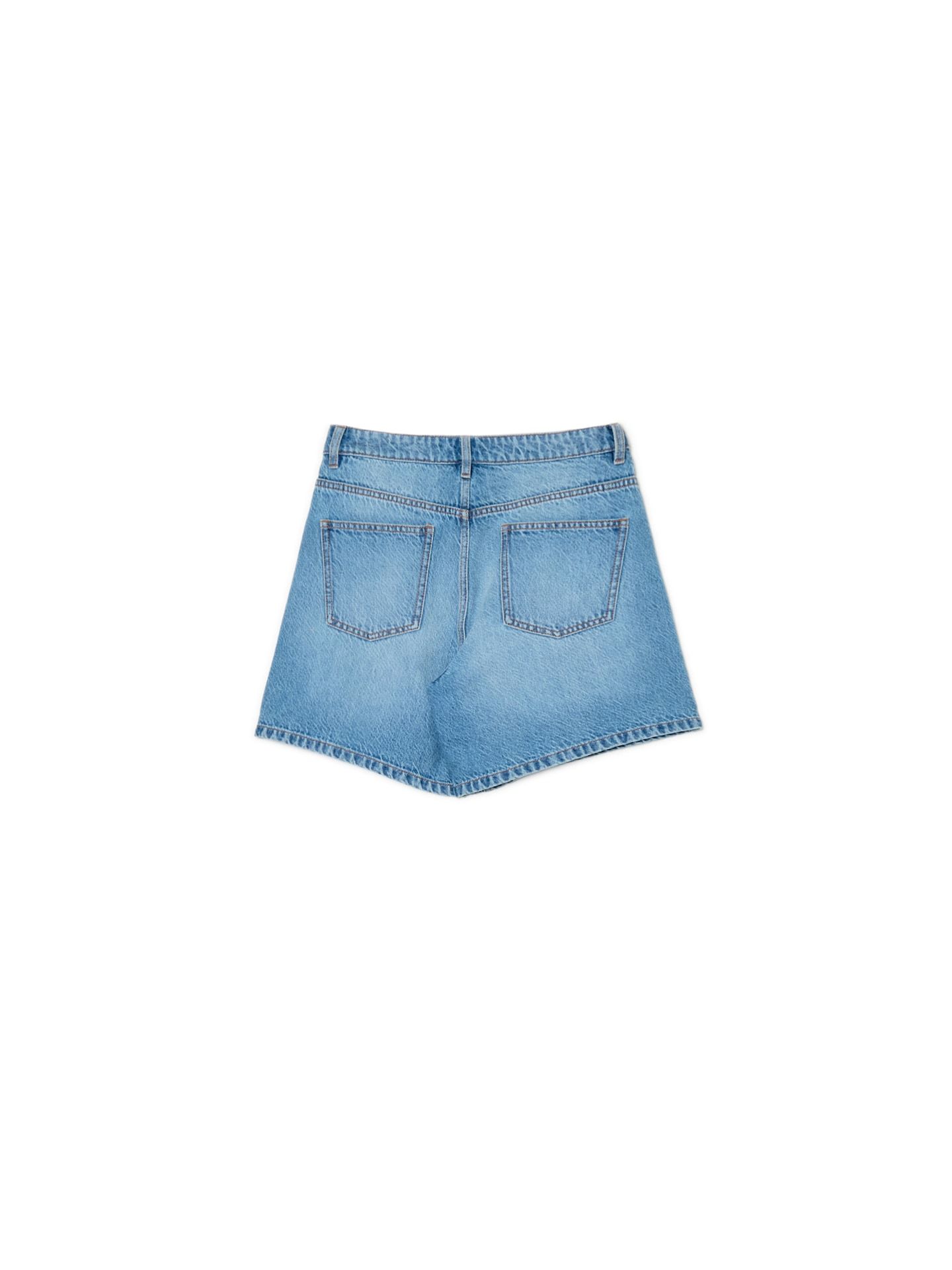 Cropp - Bermudas vaqueras - Azul - Cropp - Modalova