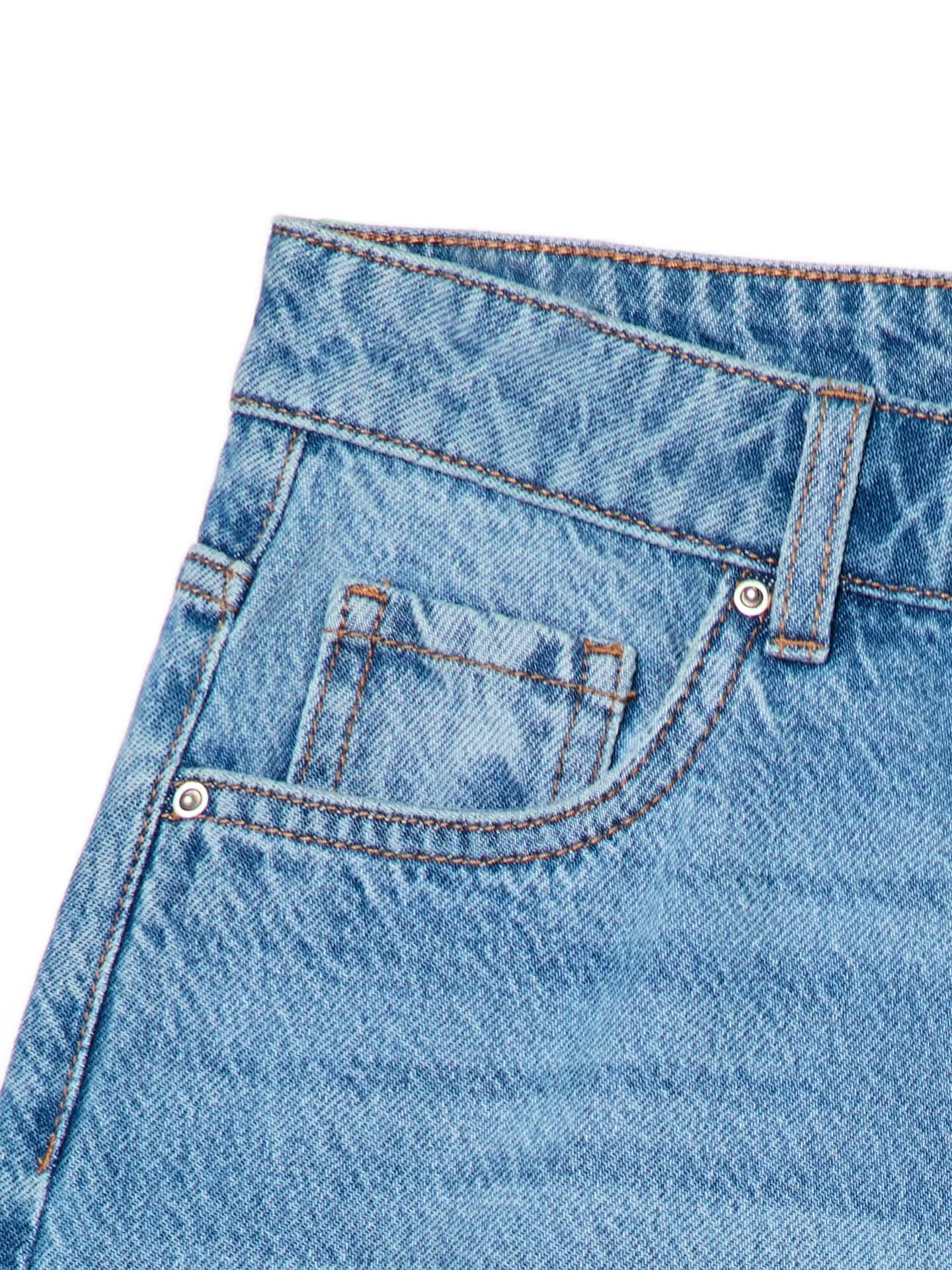 Cropp - Bermudas vaqueras - Azul - Cropp - Modalova