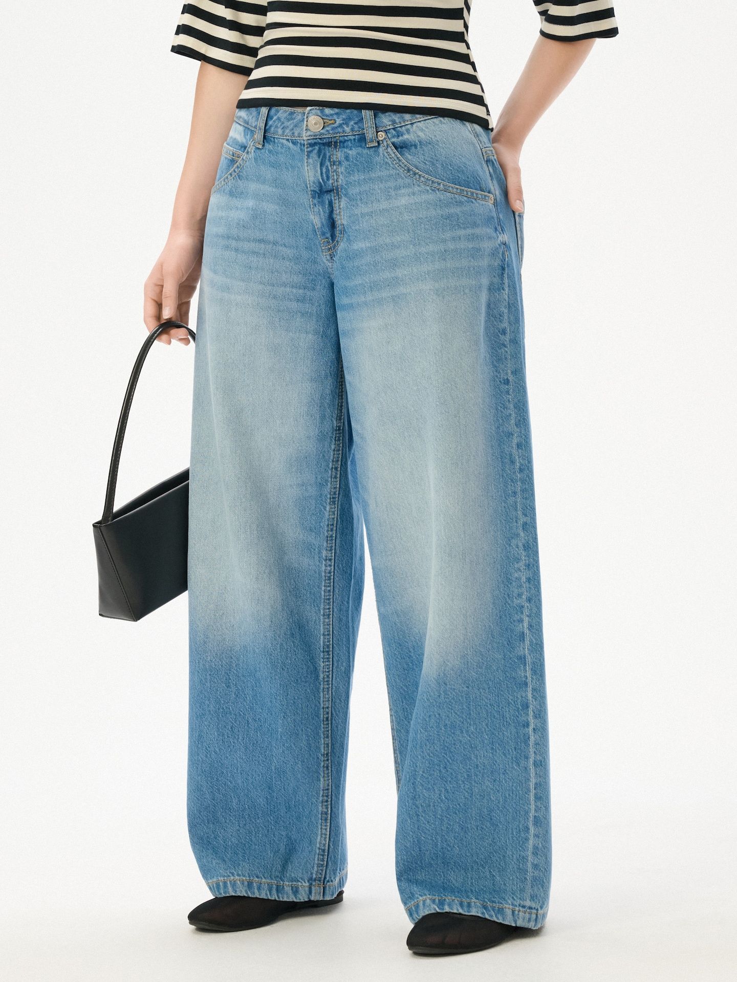 Cropp - Vaqueros boyfriend - Azul - Cropp - Modalova