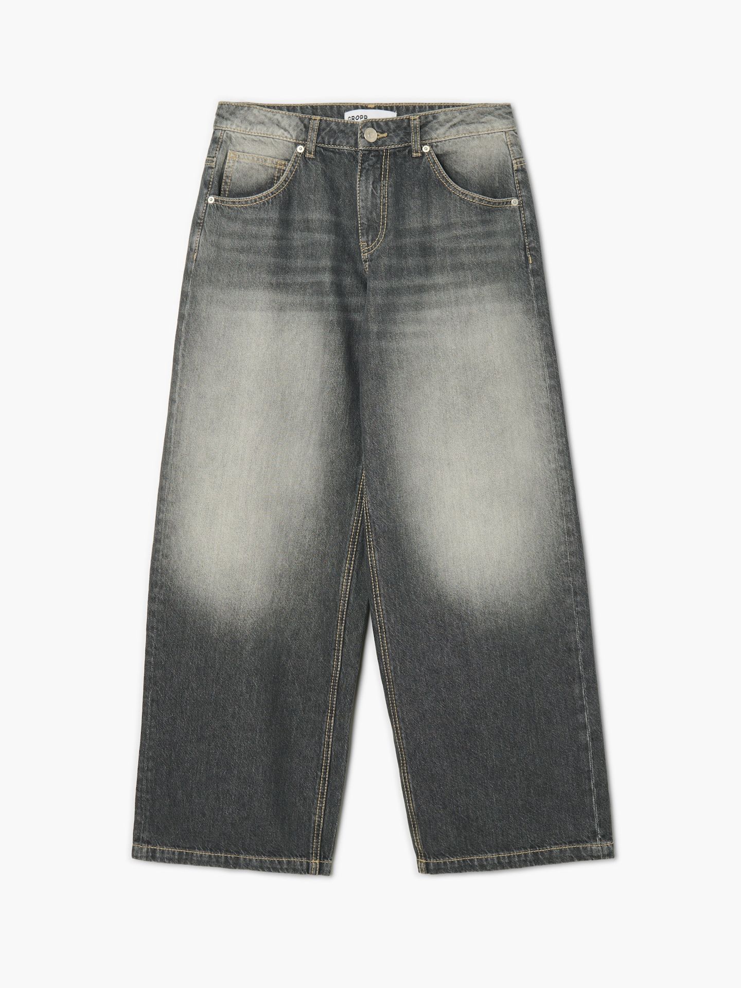 Cropp - Vaqueros boyfriend - Gris - Cropp - Modalova