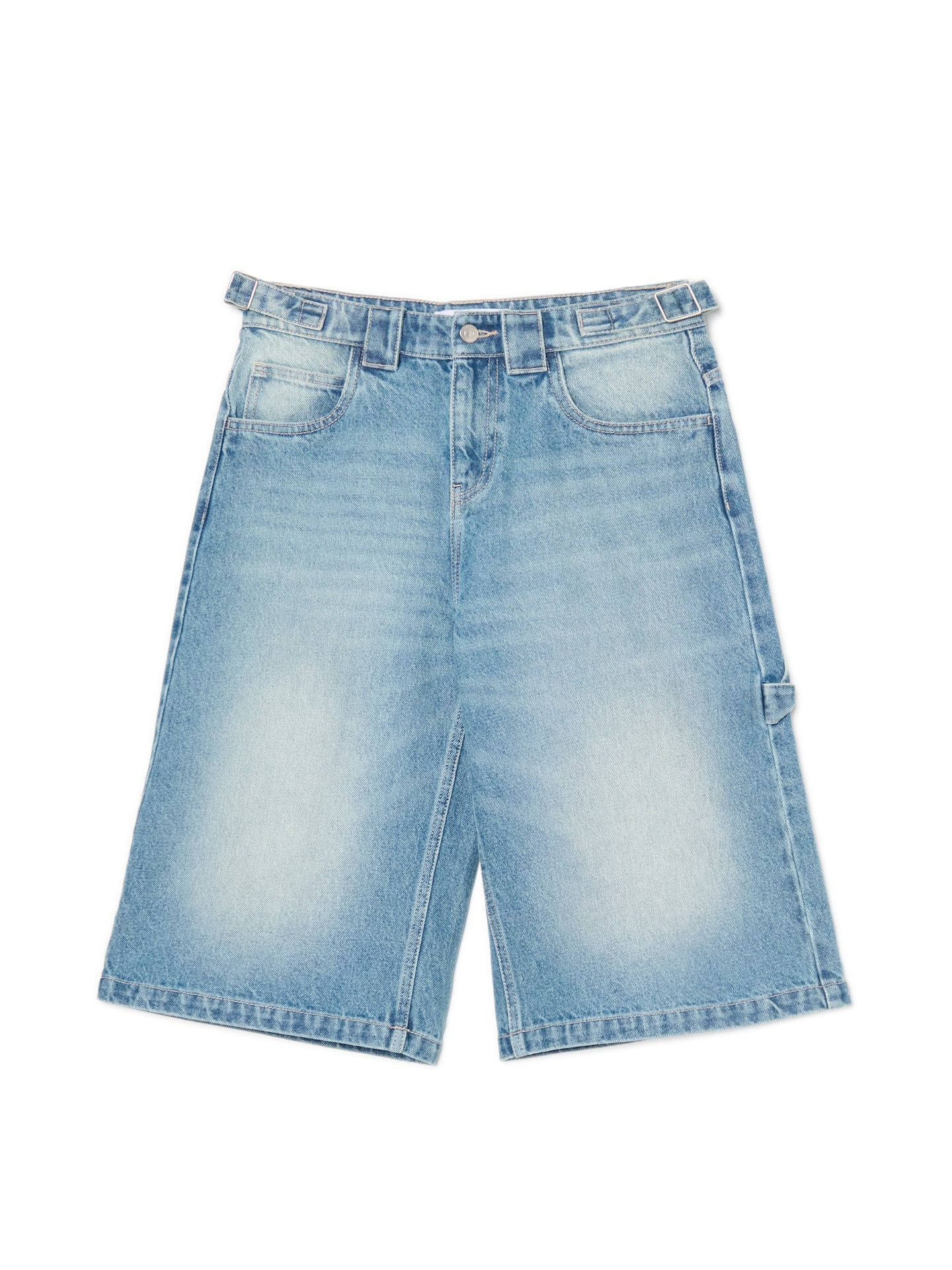 Cropp - Bermudas vaqueras - Azul - Cropp - Modalova