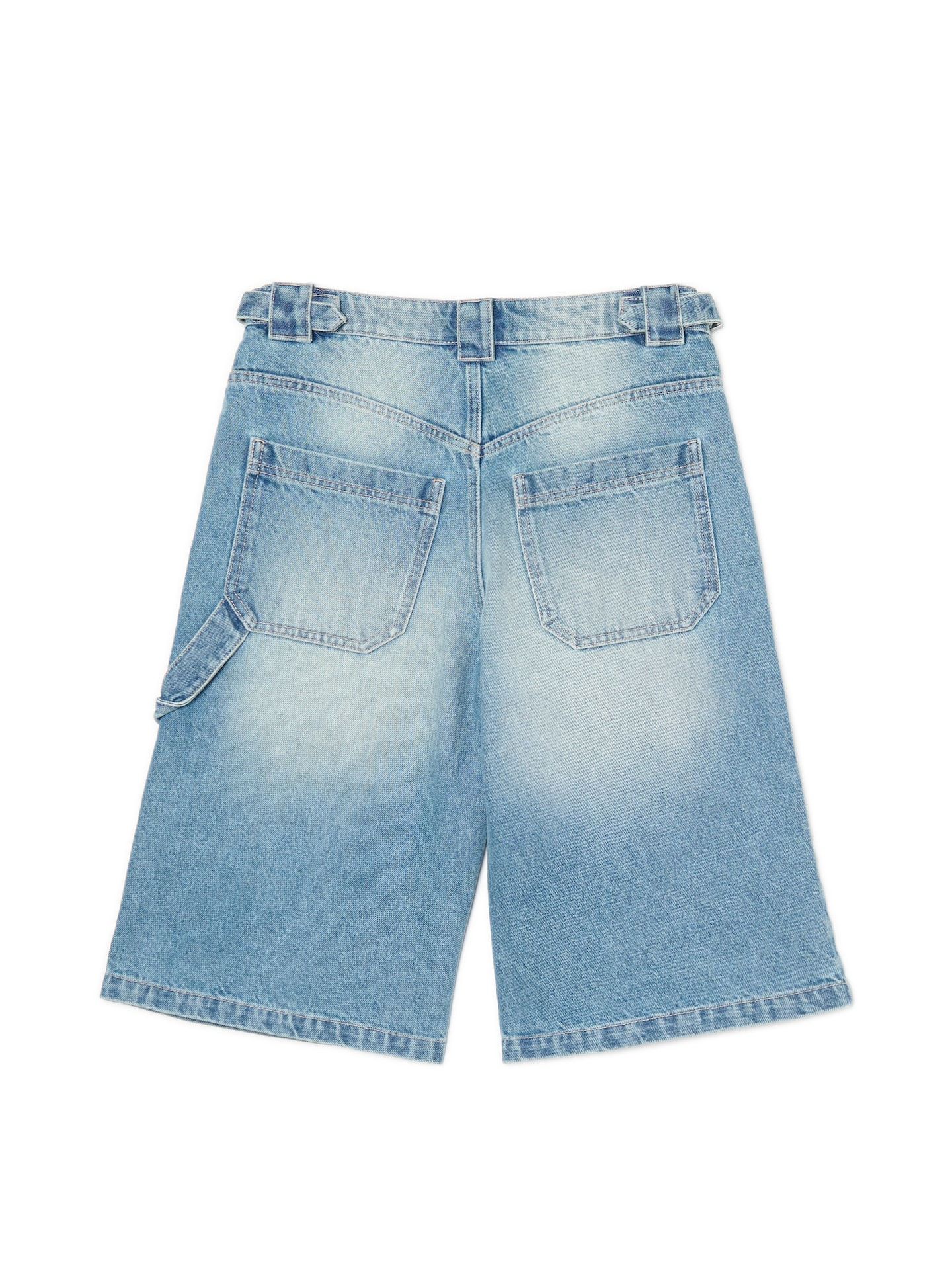 Cropp - Bermudas vaqueras - Azul - Cropp - Modalova