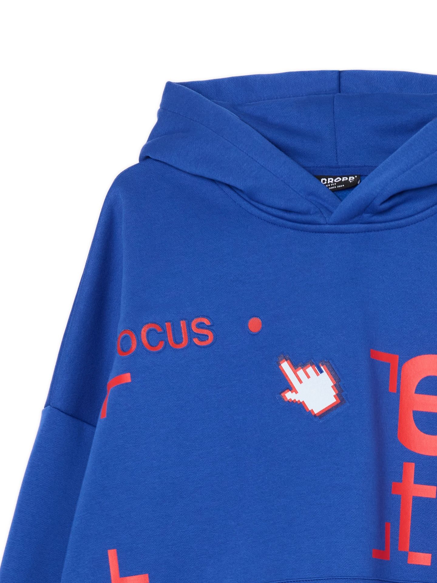 Sudadera con capucha y estampado - Cropp - Modalova