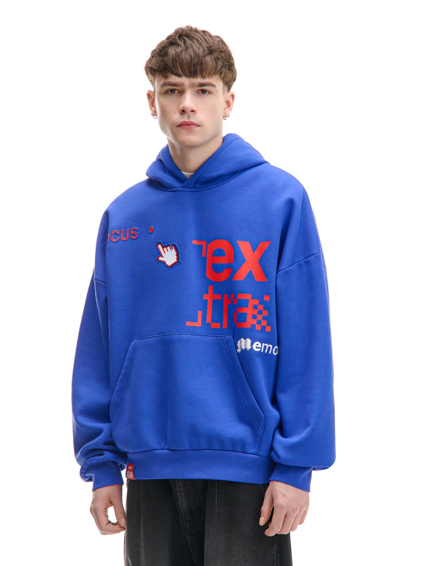 Sudadera con capucha y estampado - Cropp - Modalova