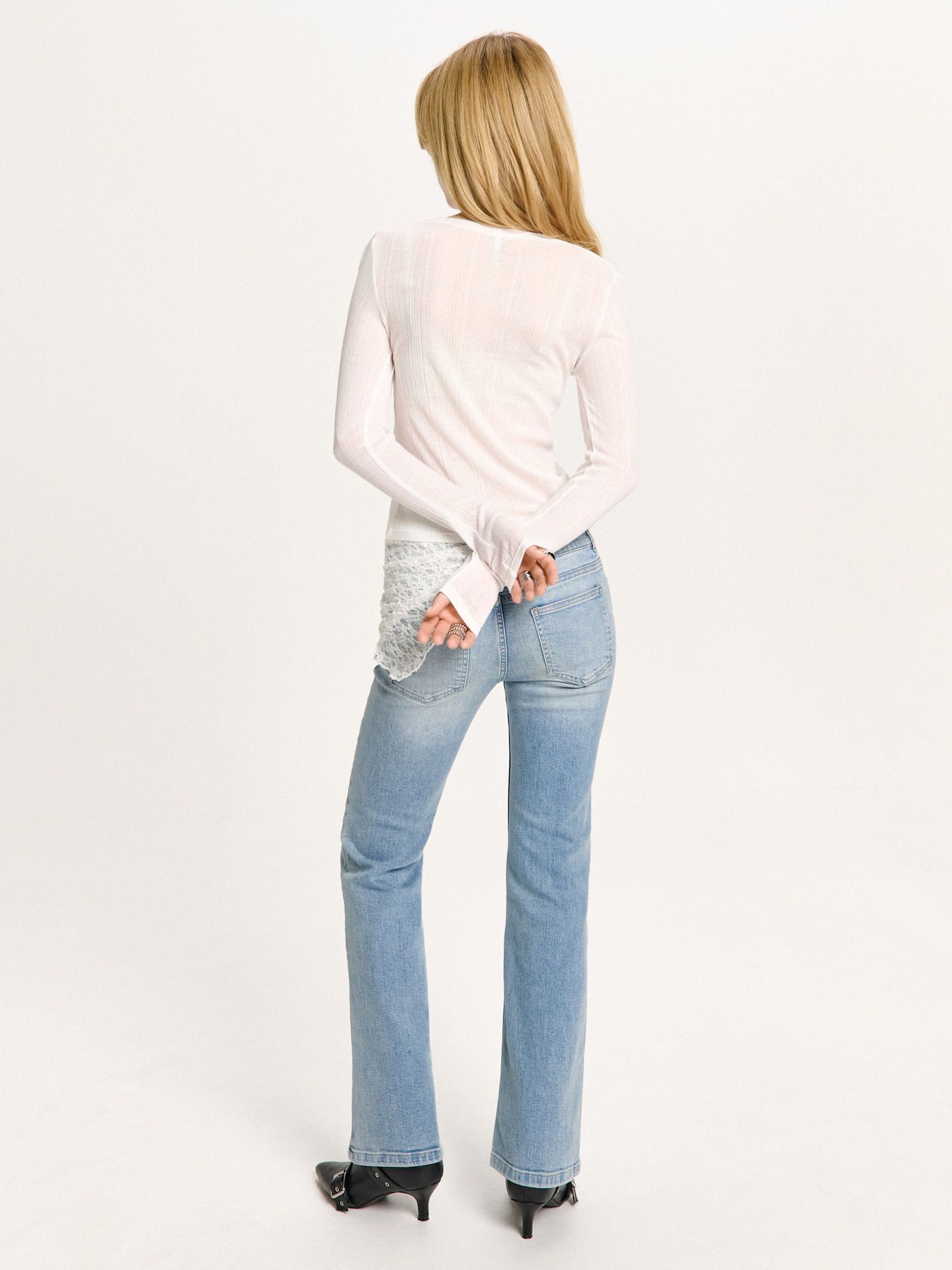 Cropp - Blusa blanca - Blanco - Cropp - Modalova