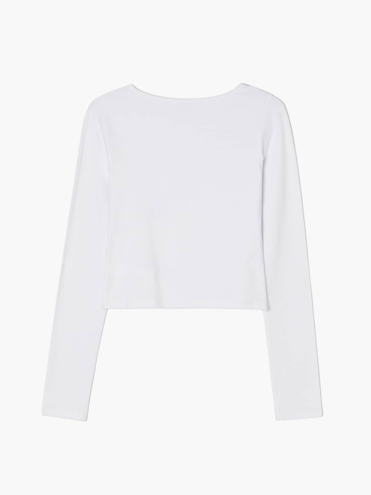 Cropp - Blusa blanca - Blanco - Cropp - Modalova