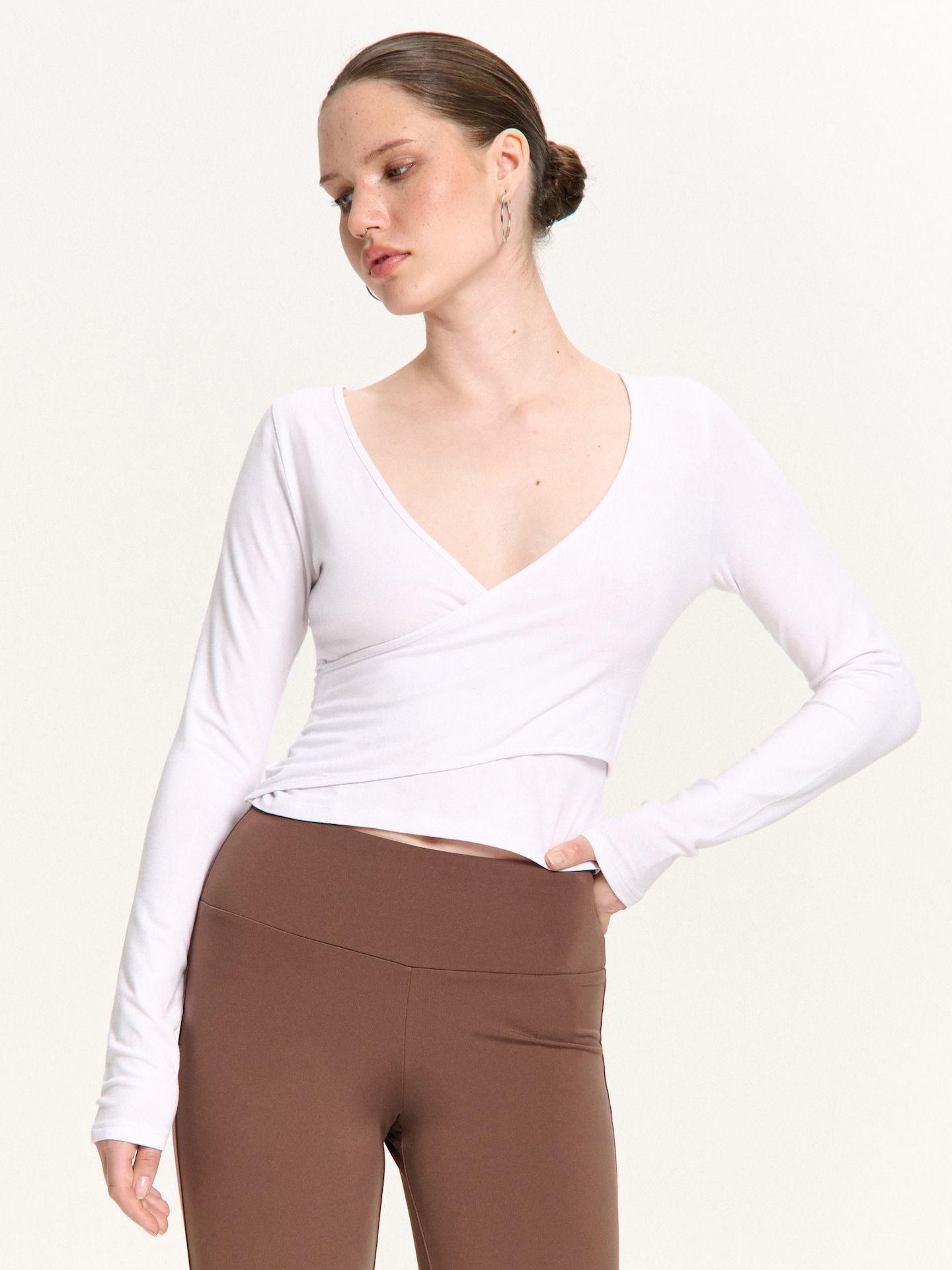 Cropp - Blusa blanca - Blanco - Cropp - Modalova