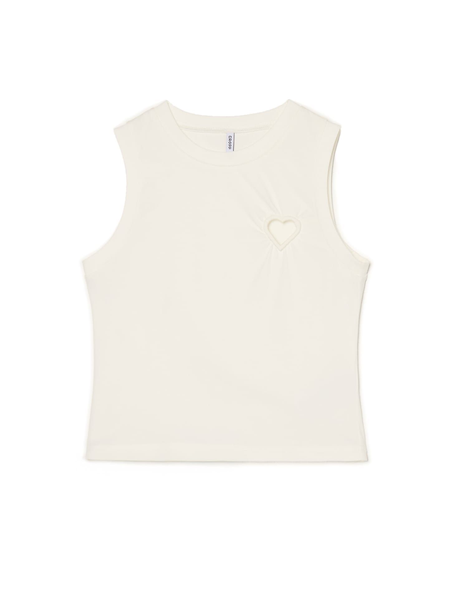 Cropp - Blusa blanca - Blanco - Cropp - Modalova