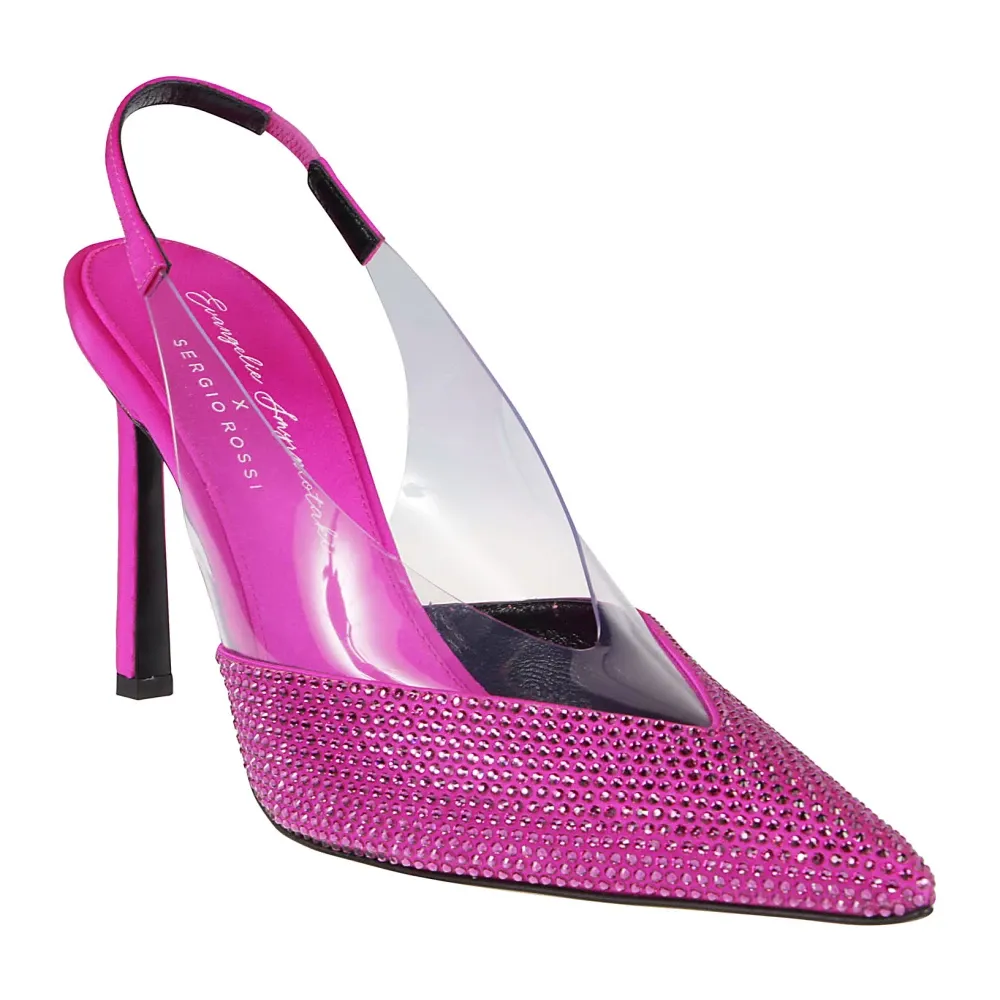 Evangelie Slingback High Heel Sandals - Sergio Rossi - Modalova