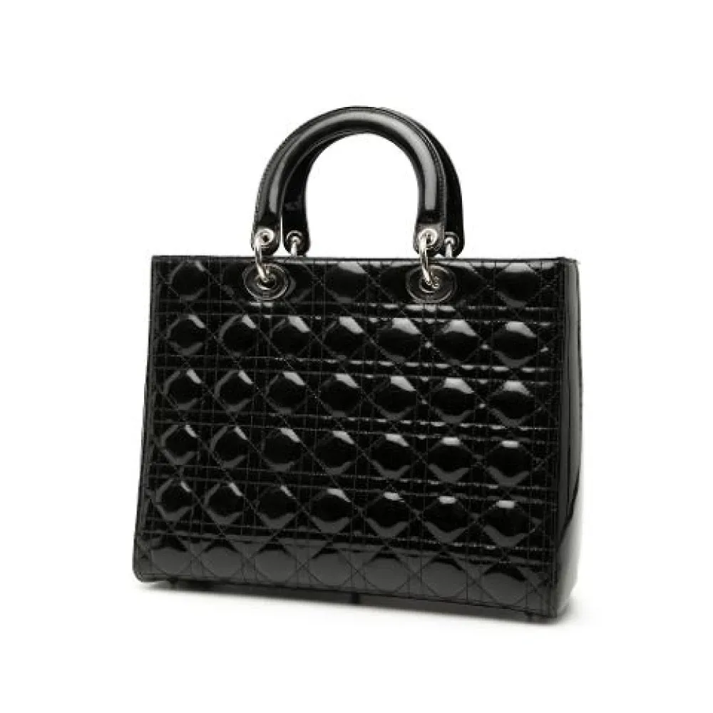Pre-owned Leather Handbag - Dior Vintage - Modalova
