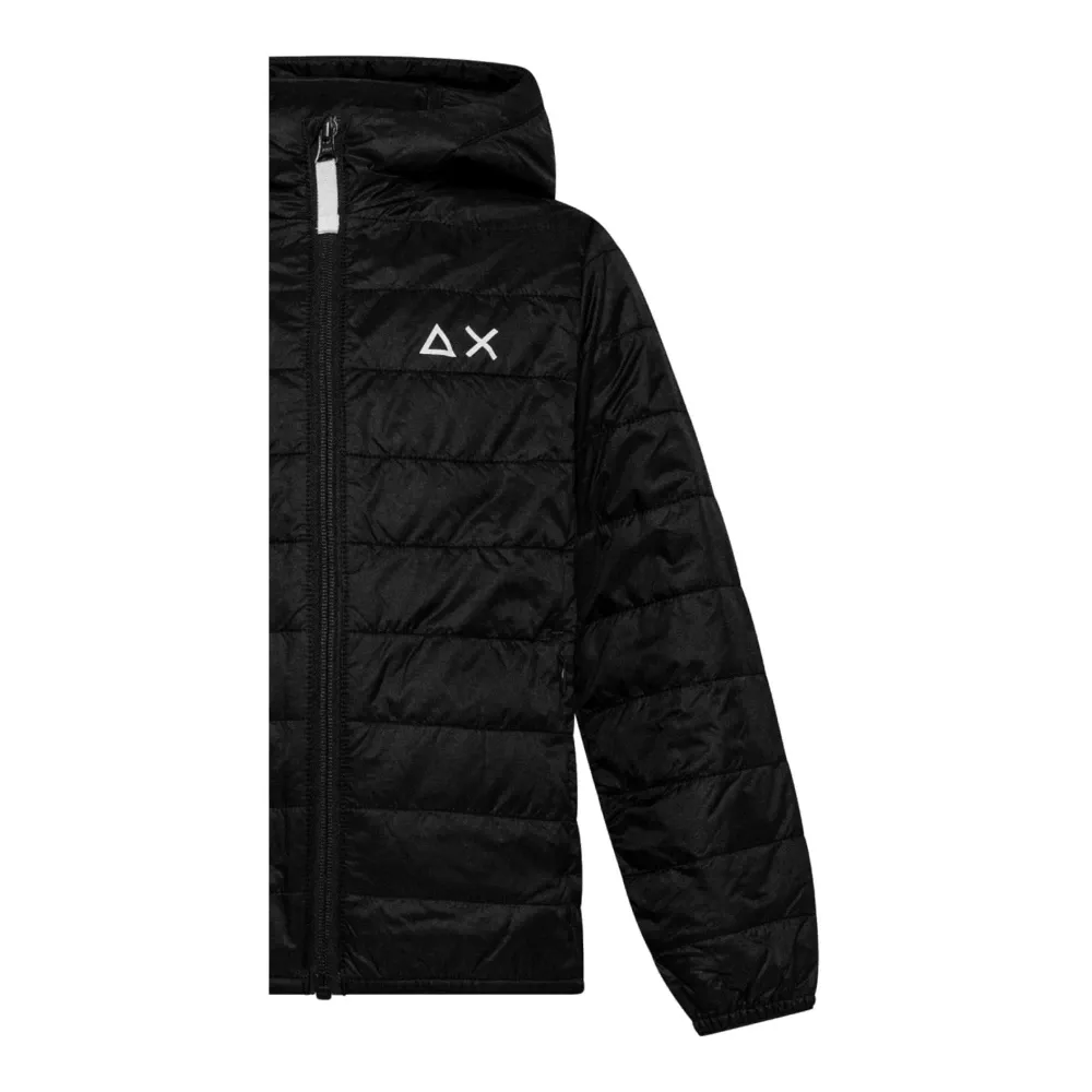 Black Bomber Jacket for Kids - Sun68 - Modalova