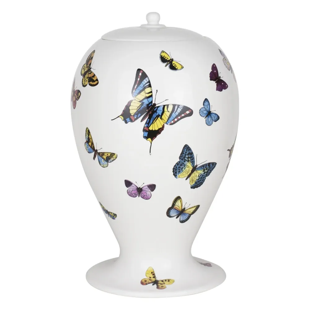 Iconic Lina Cavalieri Inspired Ceramic Vase - Fornasetti - Modalova