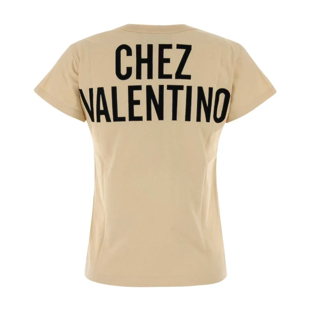 Printed Cotton T-Shirt - Valentino Garavani - Modalova