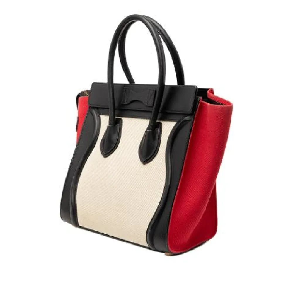 Pre-owned Micro Luggage Tote - Celine Vintage - Modalova
