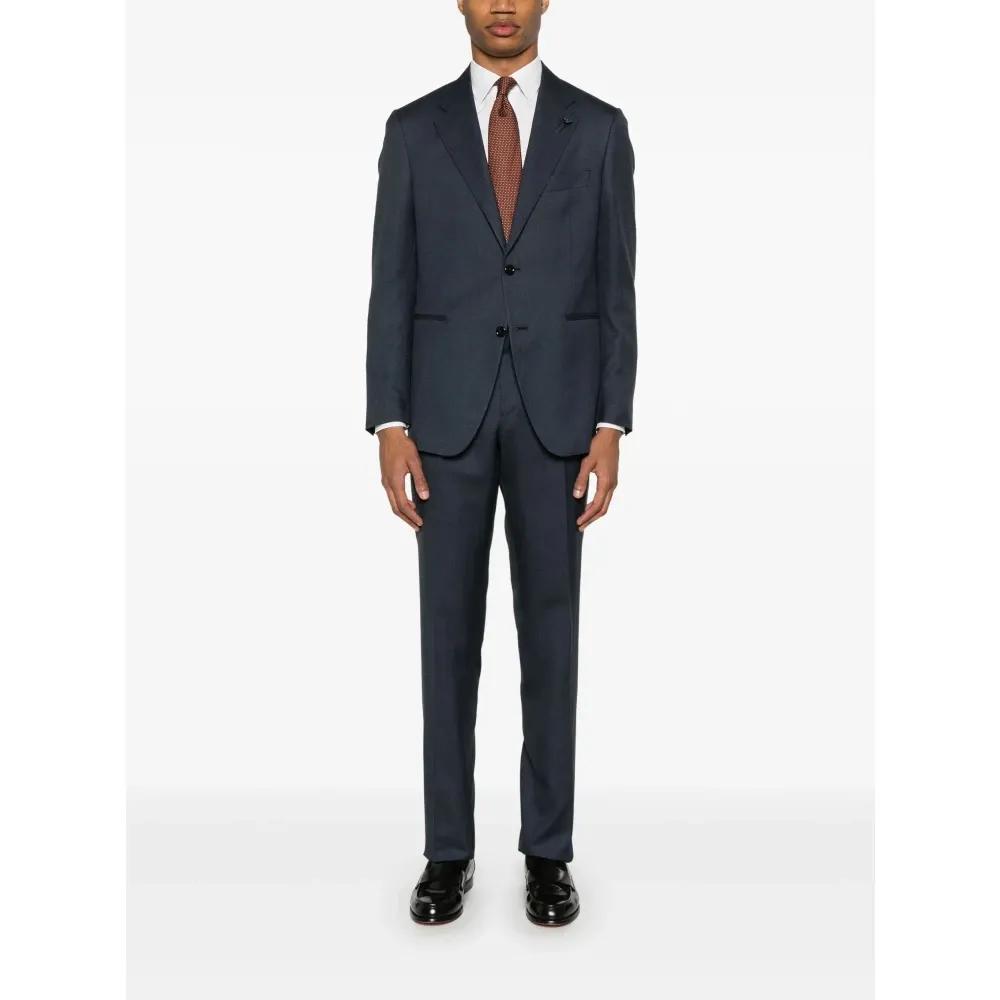 Luxury Wool/Silk/Linen Suit - Lardini - Modalova