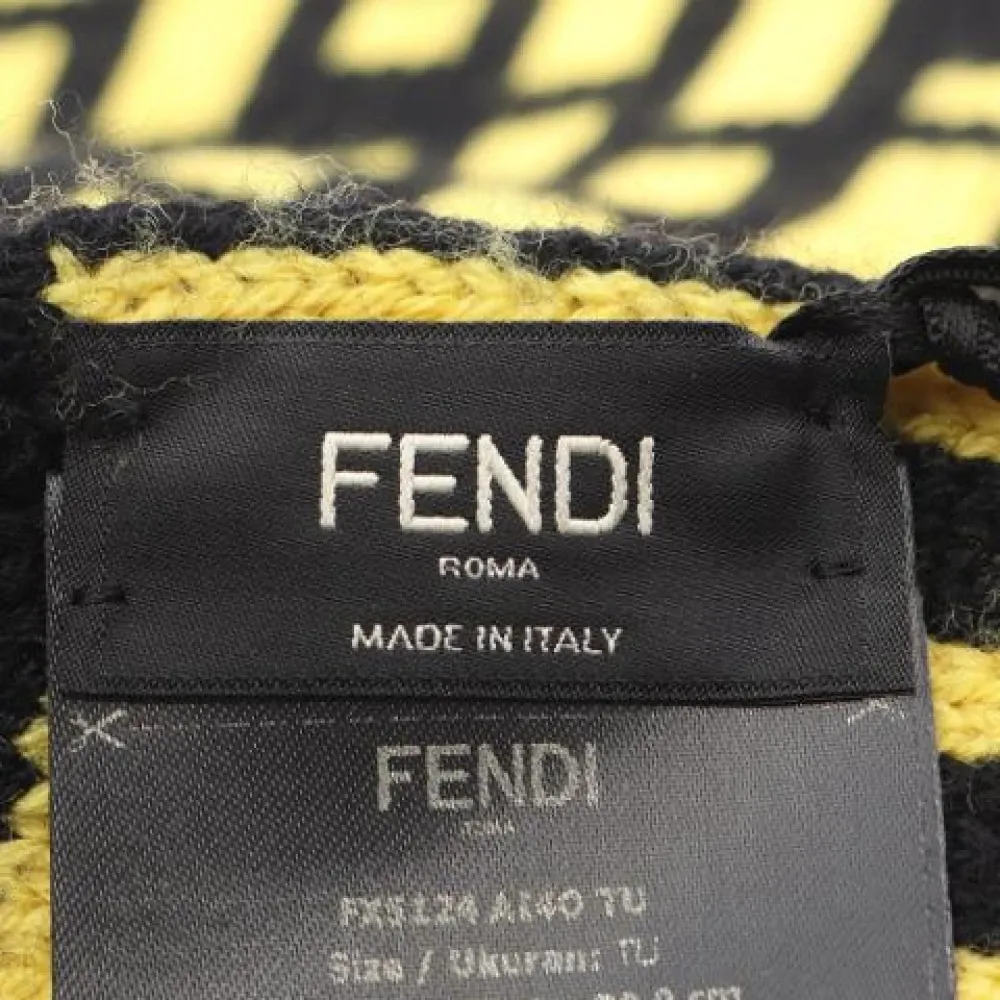 Pre-owned Wool Scarf - Fendi Vintage - Modalova