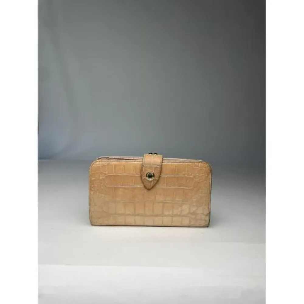 Pre-owned Leather Wallet - Miu Miu Pre-owned - Modalova