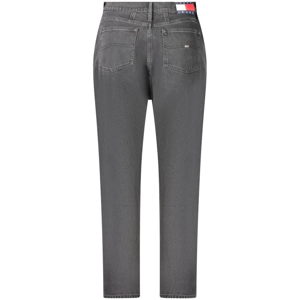 Black Cotton Women Mom Jeans - Tommy Hilfiger - Modalova