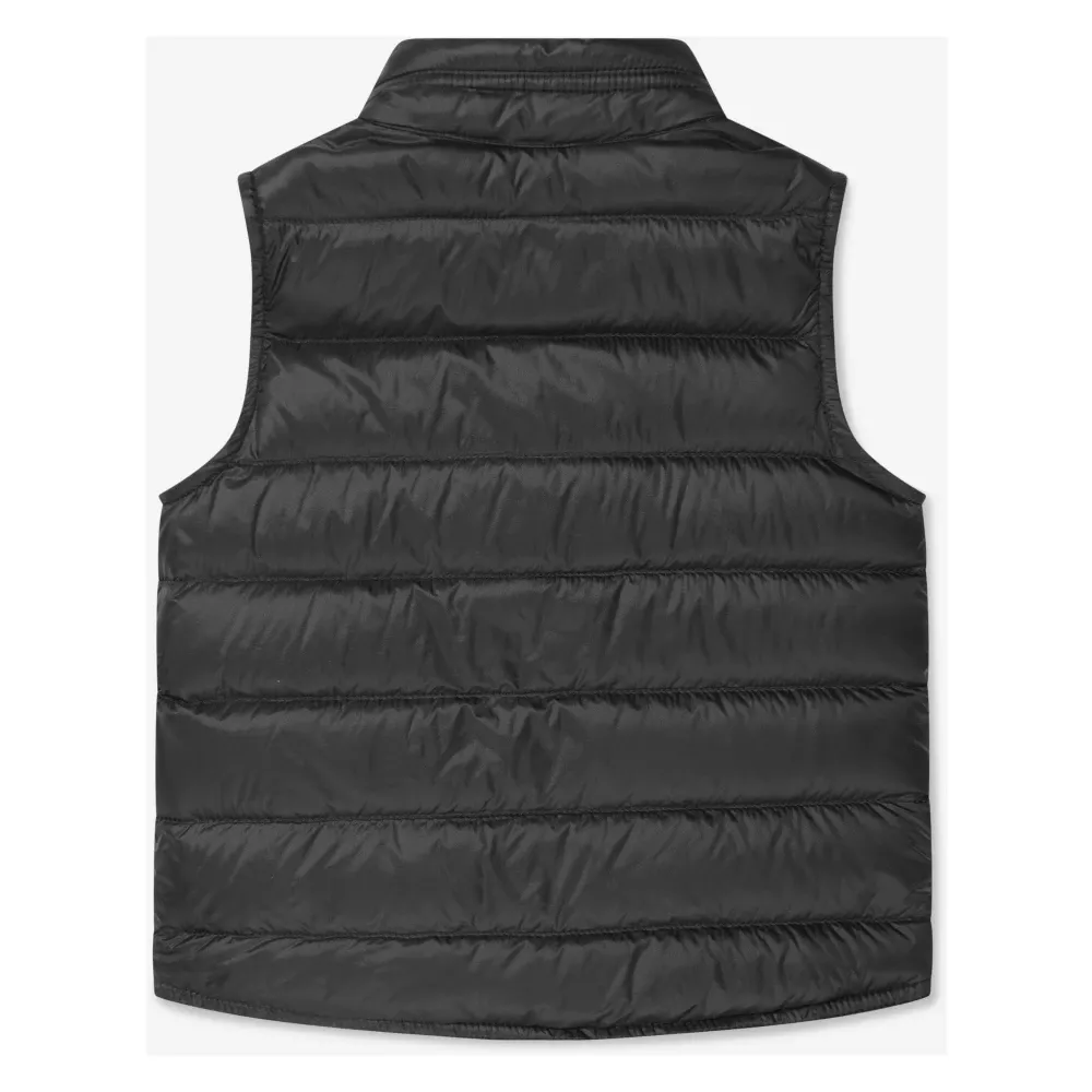Black Down Padded Gui Gilet - Moncler - Modalova