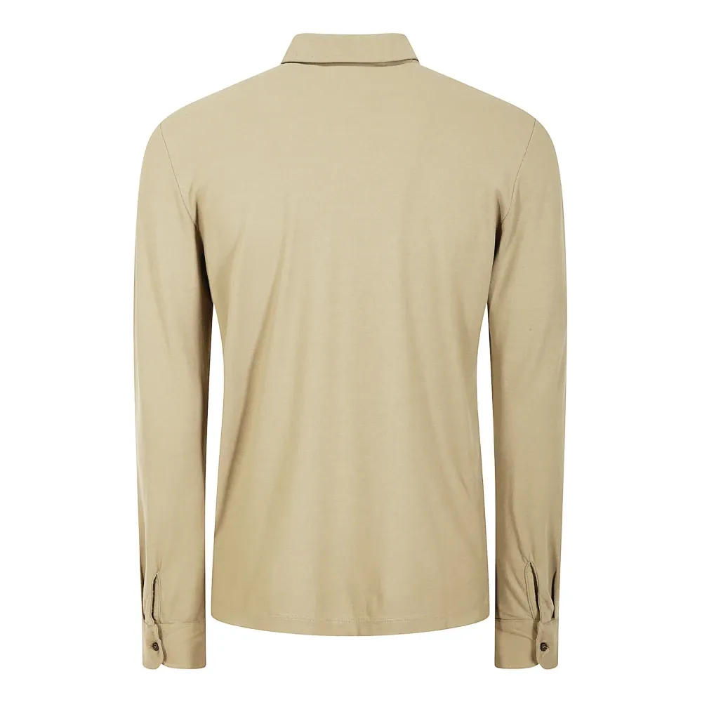Fine Fabric Polo Shirt - Zanone - Modalova