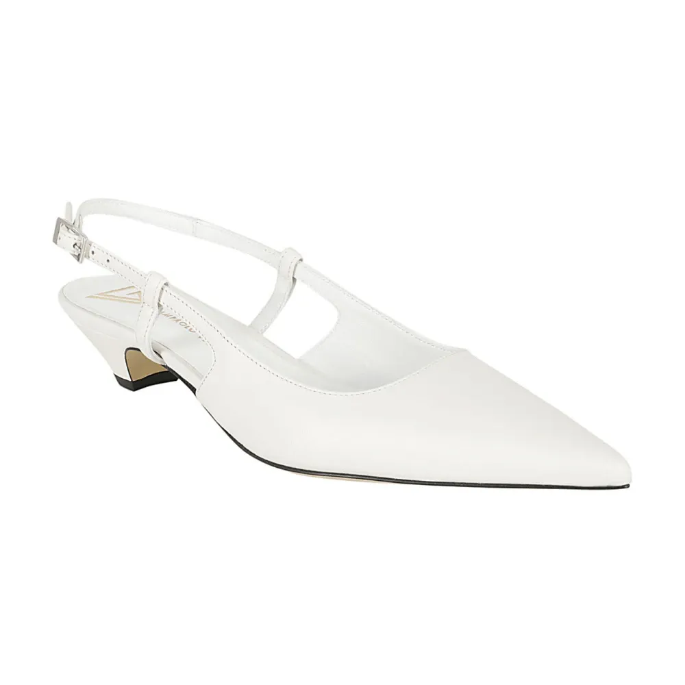 Elegant Leather Heels - Giampaolo Viozzi - Modalova