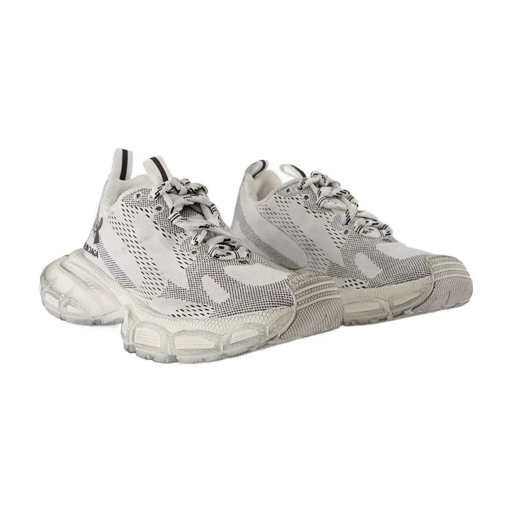 White Synthetic Sneakers with Wild Rubber Sole - Balenciaga - Modalova