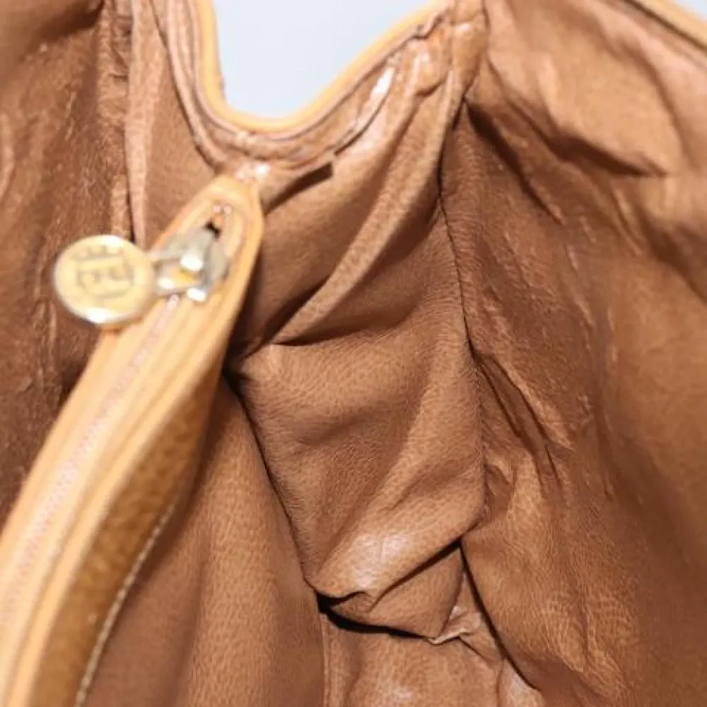 Pre-owned Leather Handbag - Fendi Vintage - Modalova