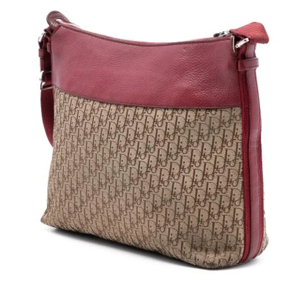 Pre-owned Canvas Crossbody Bag - Dior Vintage - Modalova