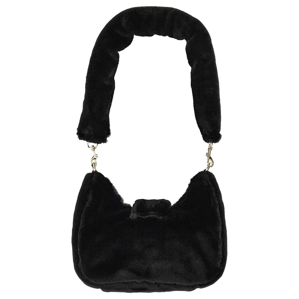 Borsa a spalla in eco-pelliccia - Versace Jeans Couture - Modalova