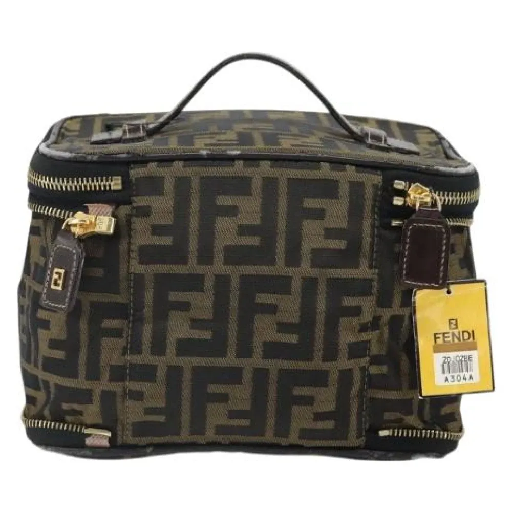 Pre-owned Canvas Handbag - Fendi Vintage - Modalova