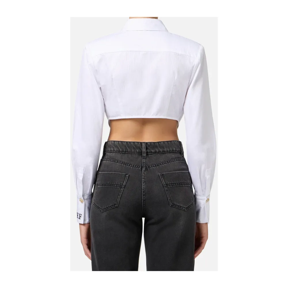 White Shirt Elegant Style - Elisabetta Franchi - Modalova