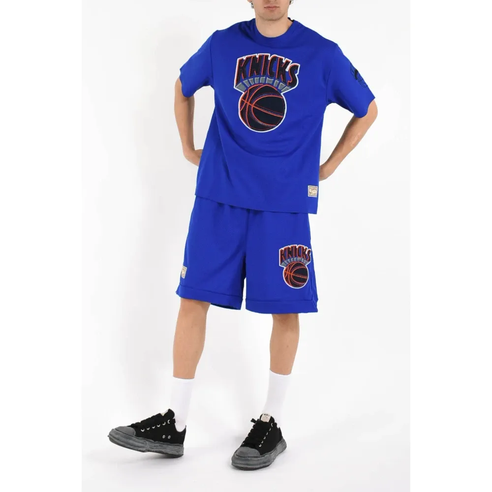 NY Knicks Mesh Embroidered T-shirt - Purple Brand - Modalova