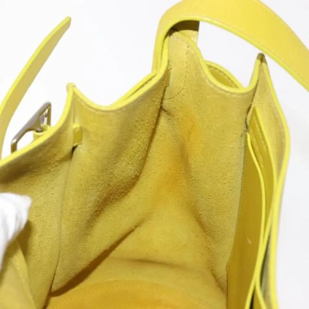 Pre-owned Leather Bucket Bag - Celine Vintage - Modalova