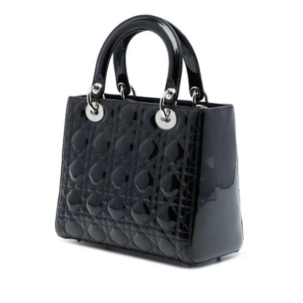 Pre-owned Leather Handbag - Dior Vintage - Modalova