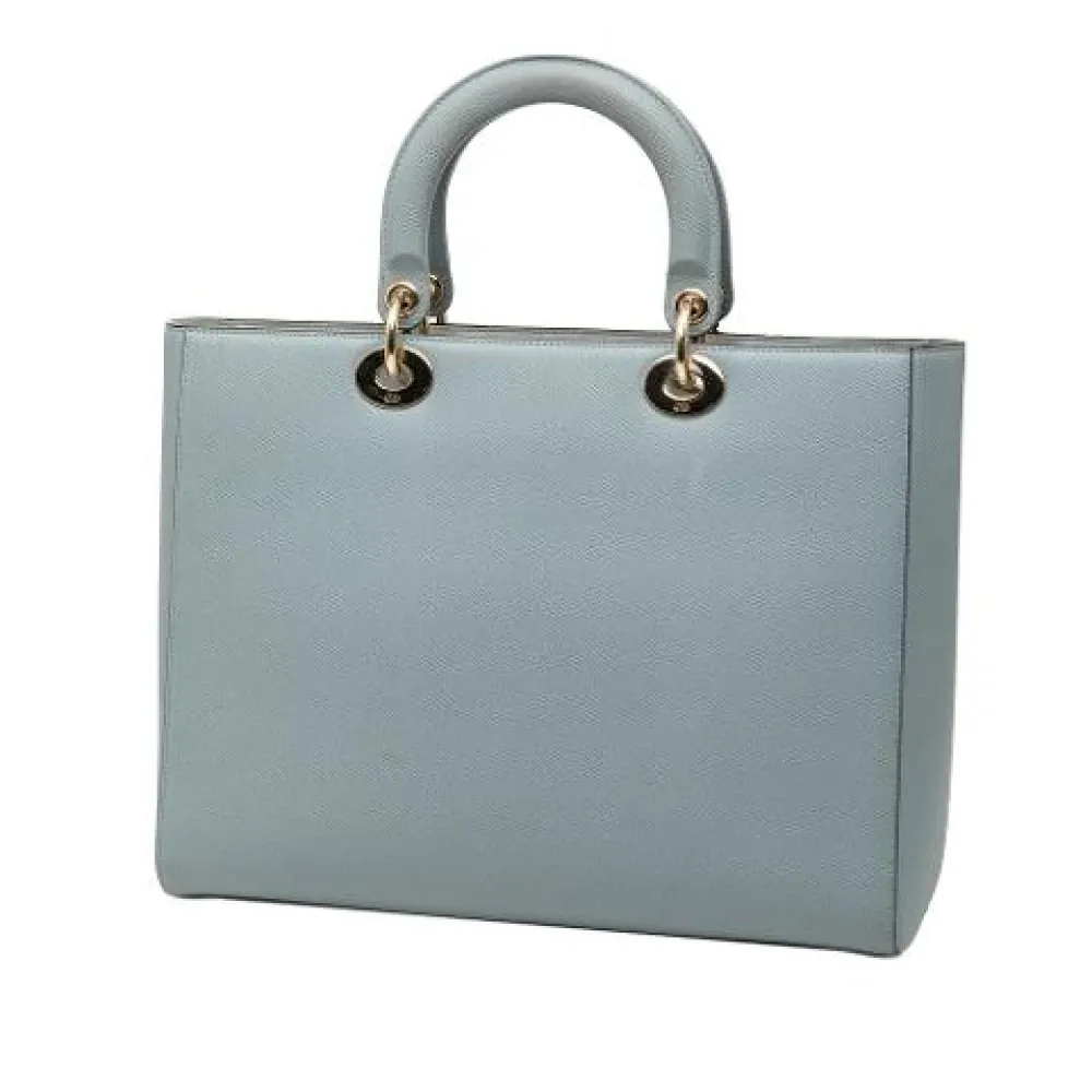 Pre-owned Leather Handbag - Dior Vintage - Modalova