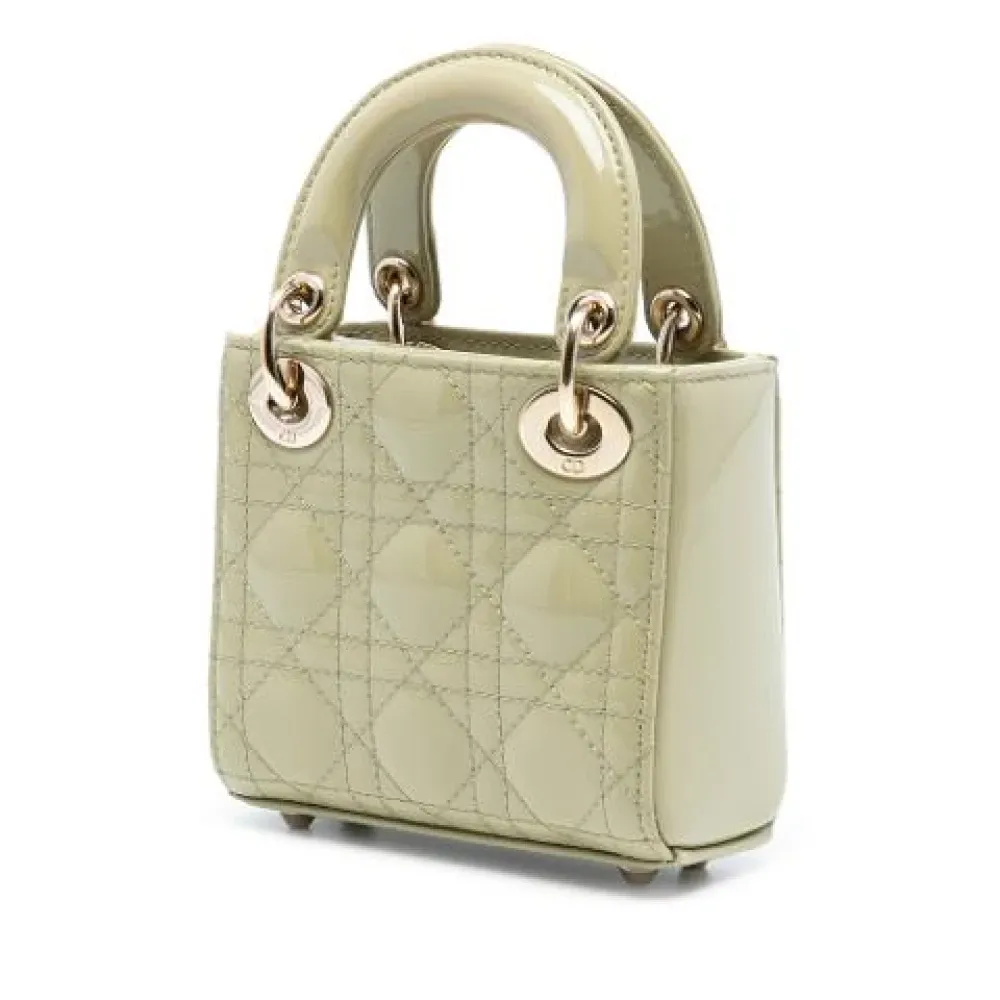 Pre-owned Leather Handbag - Dior Vintage - Modalova
