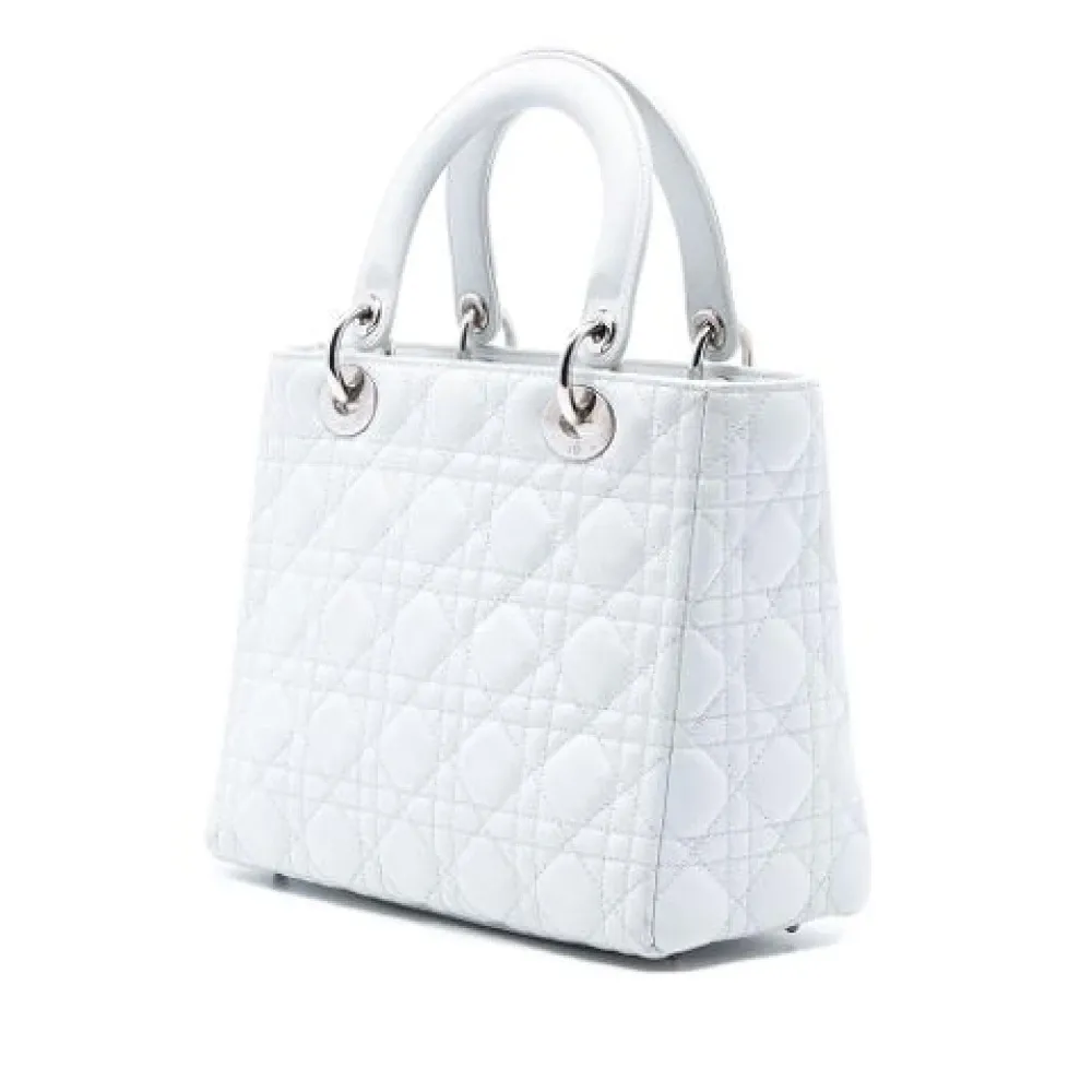Pre-owned Leather Handbag - Dior Vintage - Modalova