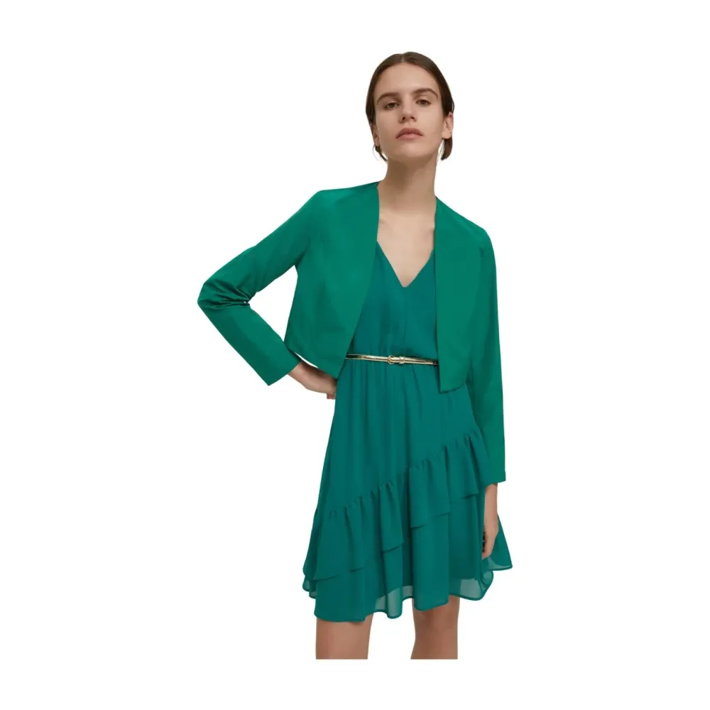 Emerald Green Bolero Jacket - Pennyblack - Modalova