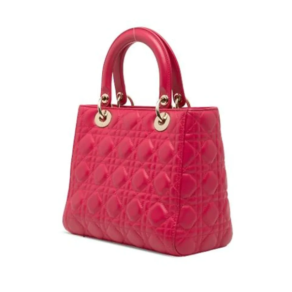 Pre-owned Leather Handbag - Dior Vintage - Modalova