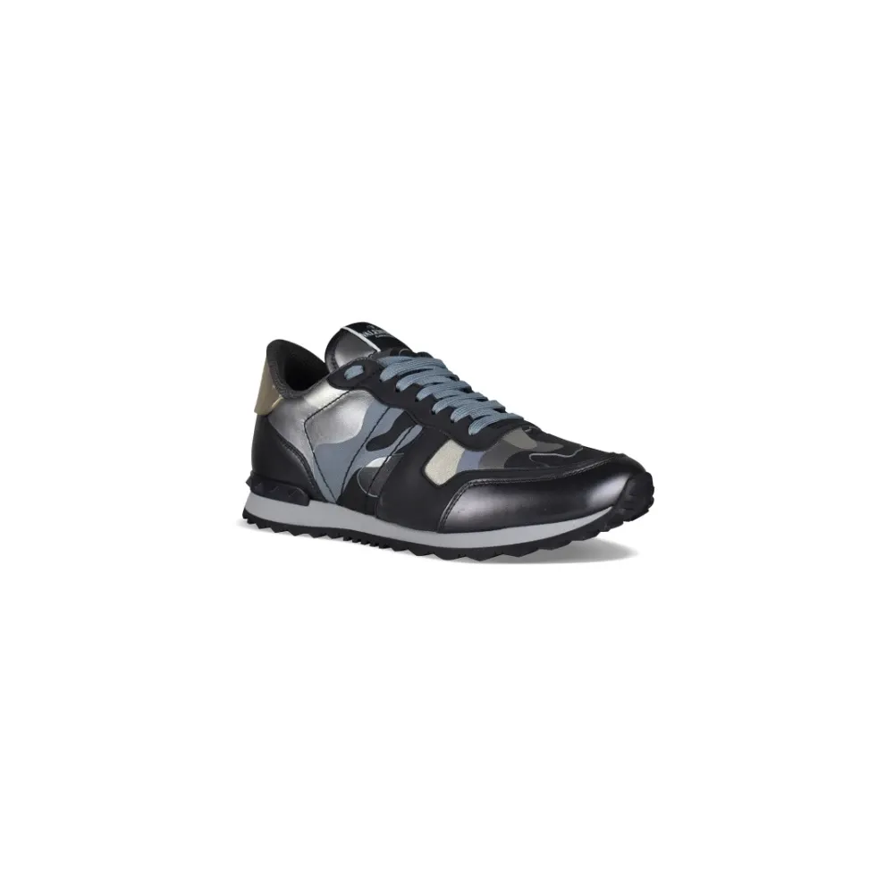 Rockrunner Camouflage Sneaker - Valentino Garavani - Modalova